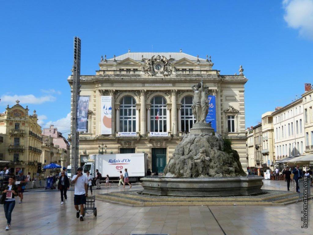 Superbe Appartement Montpellier 8 Personnes 2 Chambres 2 Salles De Bain Wifi Netflix Et Parking Gratuit Exterior foto